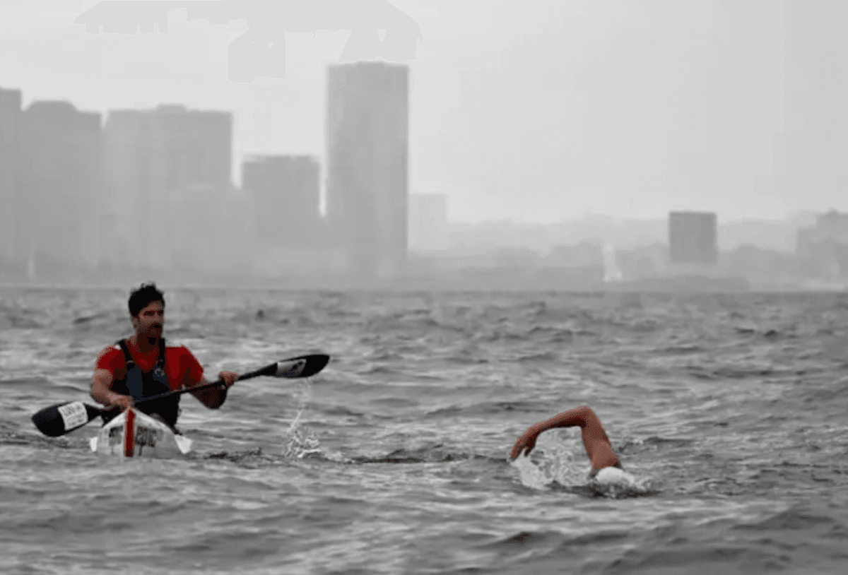 UK man swims entire New York river in clean-water campaign