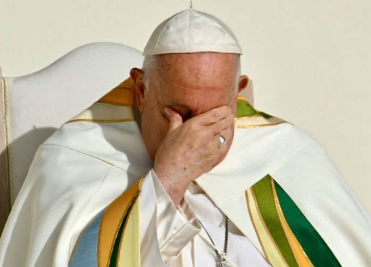 Ailing pope's obstinacy a blessing or a curse?