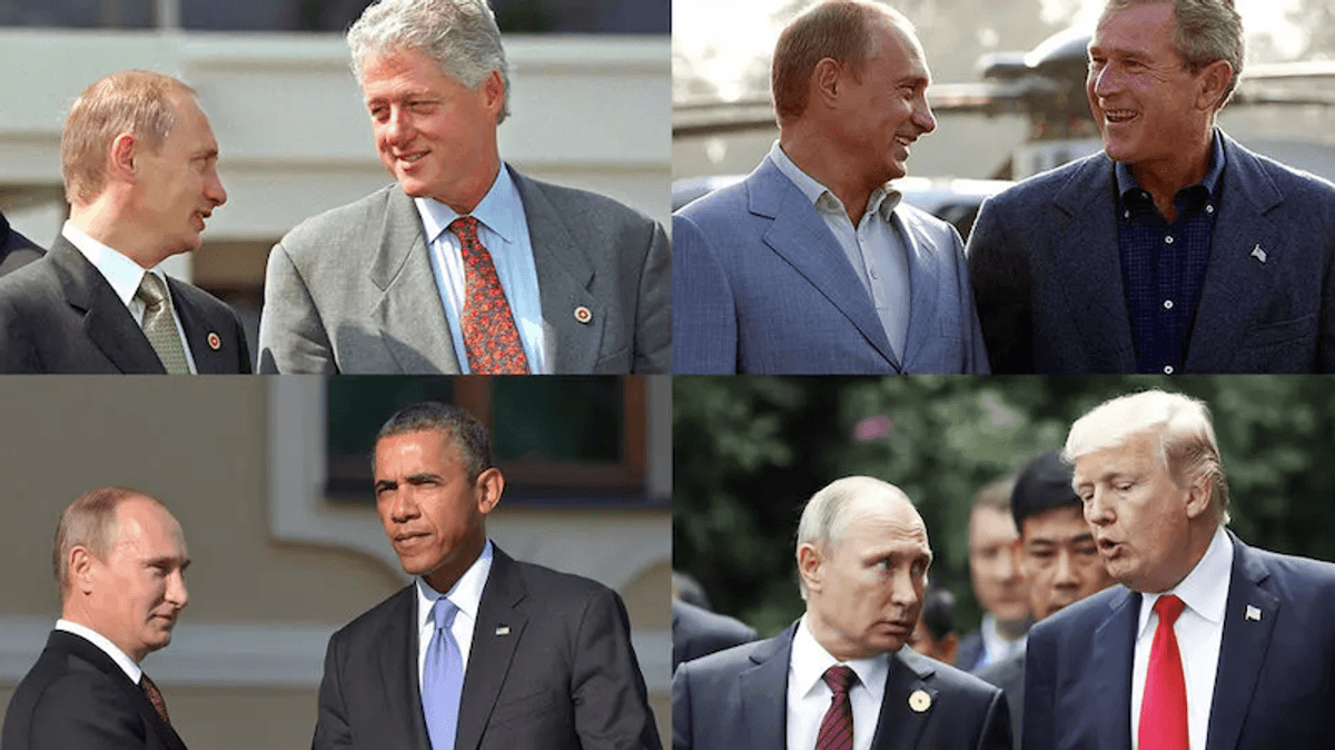 'One cold dude': US presidents on Putin