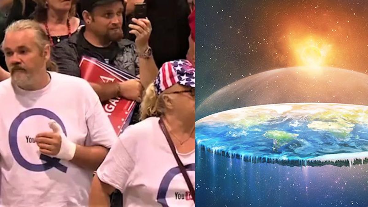 QAnon fans don't want flat Earth 'conspiracy nutters' to be associated with their movement: new book