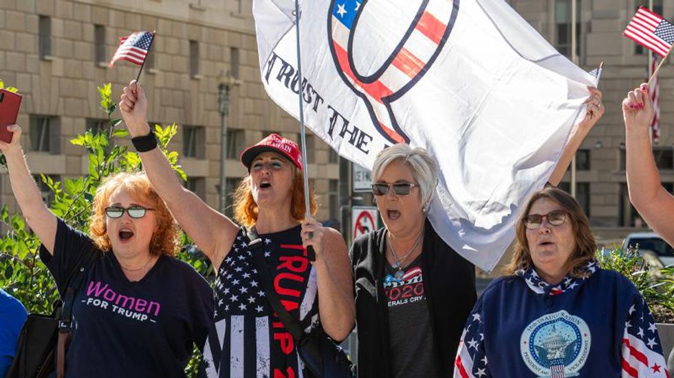 QAnon supporter reviving JFK Jr's George magazine as fans continue to believe he is working with Trump to save the world