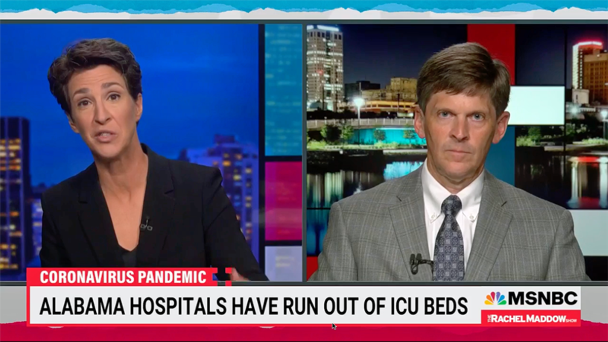 'I'm very scared': Alabama doctor details 'catastrophic consequences' of state's hospital collapse