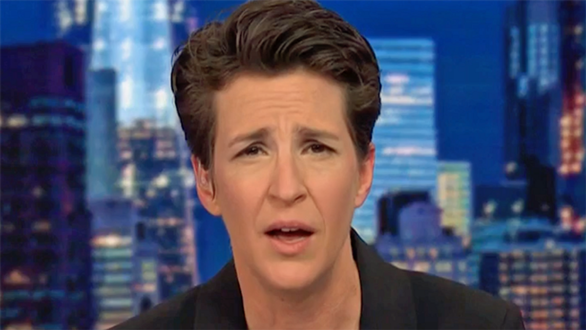 Maddow drills down on Capitol insurrection detail: 'I don't understand how this isn't the headline'