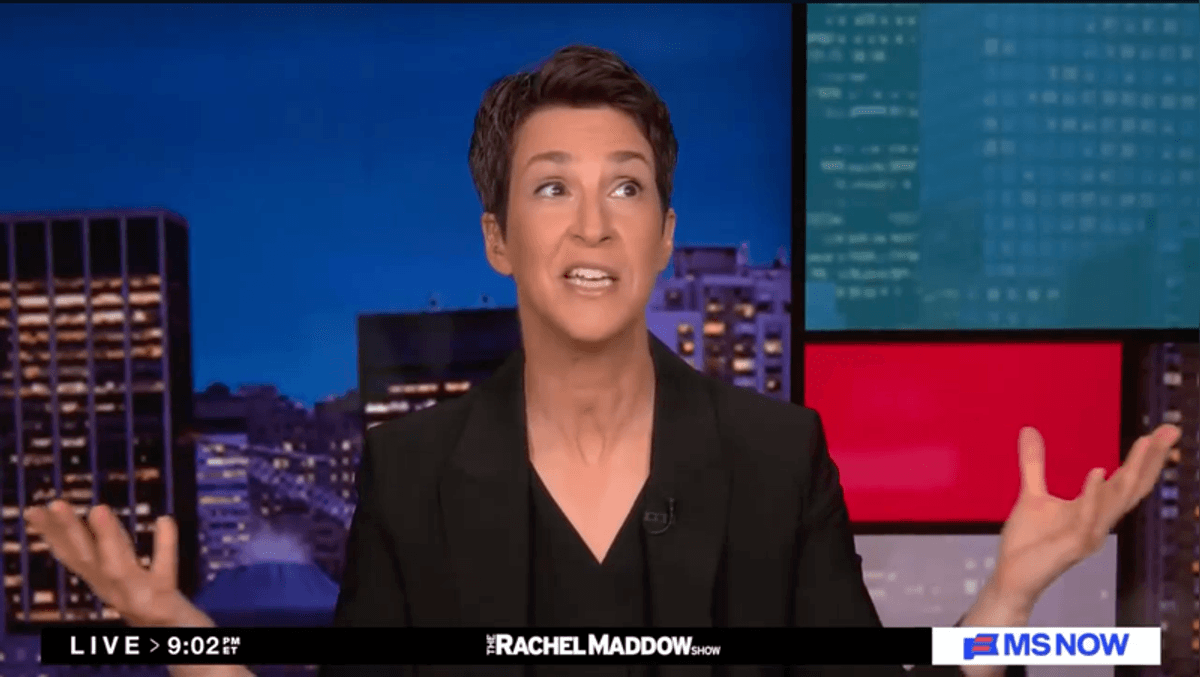 Maddow flags conflict of interest behind bizarre Trump scandal: 'Doesn't make sense!'
