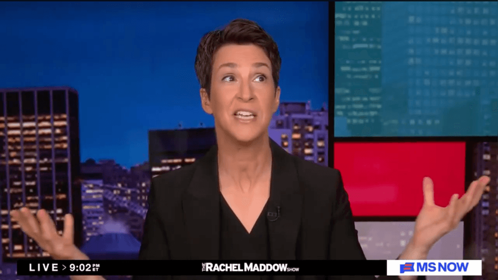 Maddow flags conflict of interest behind bizarre Trump scandal: 'Doesn't make sense!'