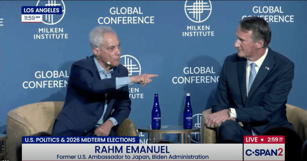 Fiery Rahm Emanuel melts down on ex-GOP gov: 'November is going to be a big shock'