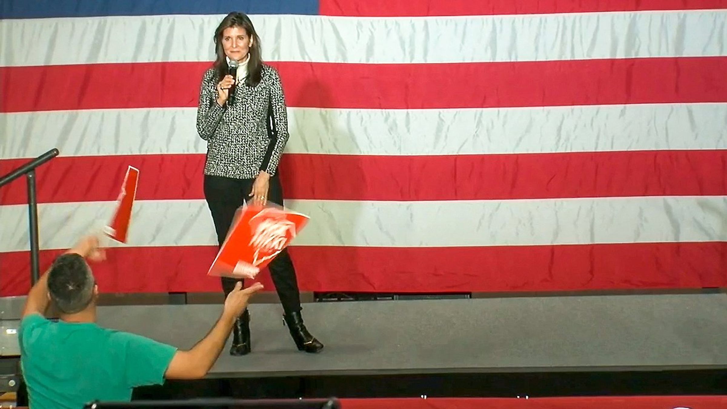 📺 Nikki Haley heckled in South Carolina rally as she calls for Iran war (rawstory.com)