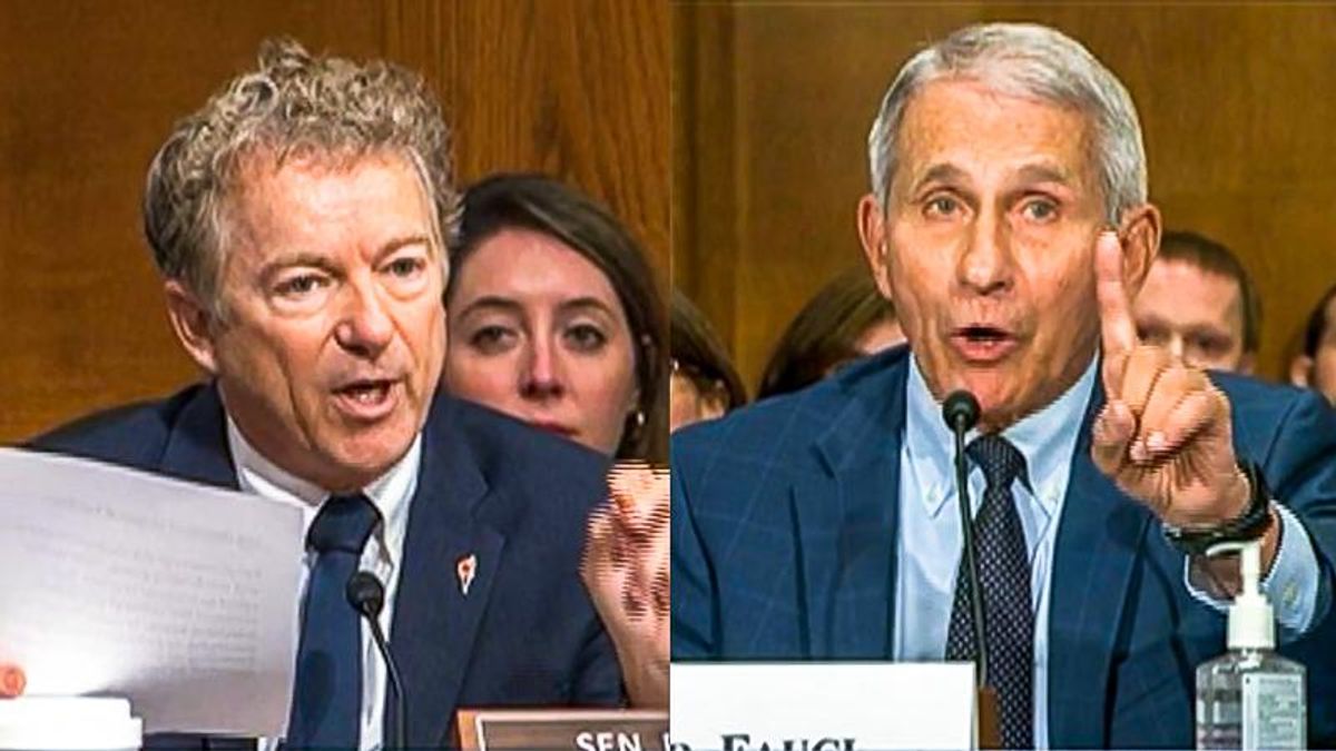 Dr. Fauci shouts down Rand Paul at COVID hearing: 'If anybody is lying here, Senator, it is you'