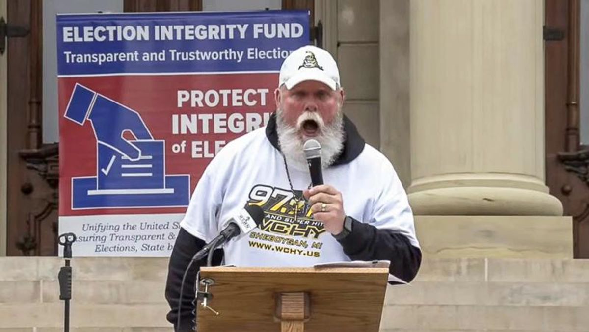 Right-wing Michigan candidate claims he was 'not racist' when he said families should consist of white people