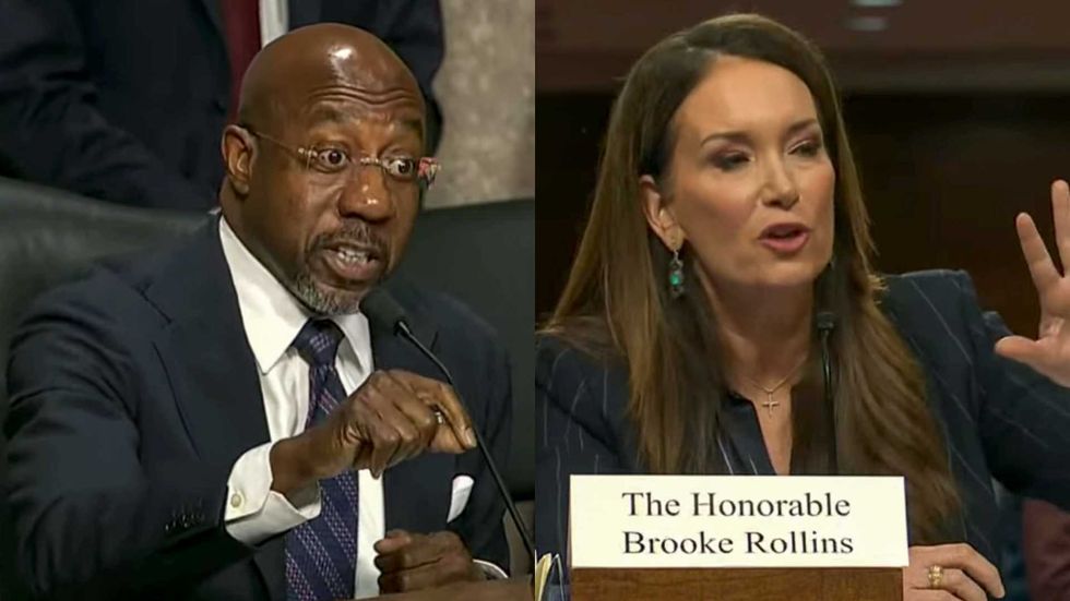 'What?' Senator stunned as Trump official claims groceries up 'because of the Biden admin'