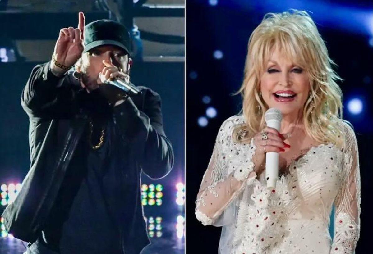 Dolly Parton, Eminem among Rock Hall of Fame inductees