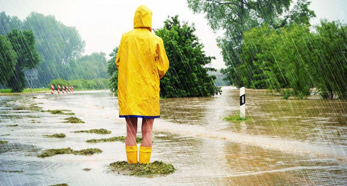 Drinking water can be a dangerous cocktail for people in flood areas