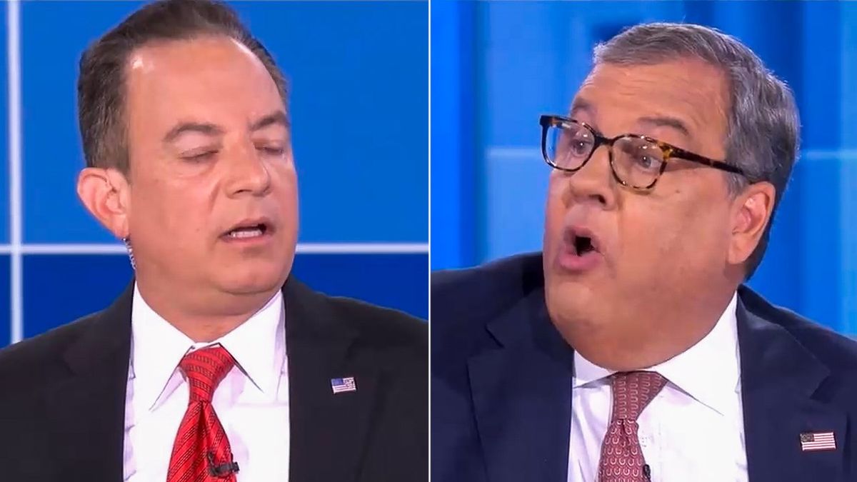 'Answer the question!' Chris Christie shouts at Reince Priebus over RFK Jr. qualifications