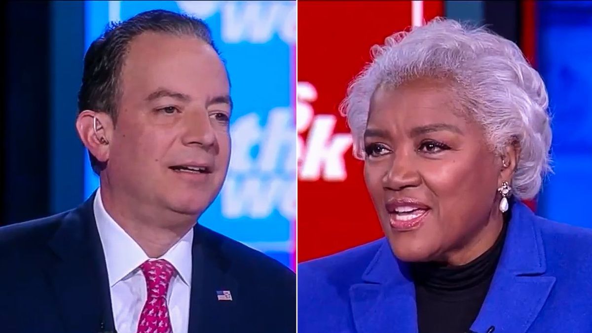 'Totally comfortable': Reince Priebus battles Donna Brazile over Trump's '91 felonies'