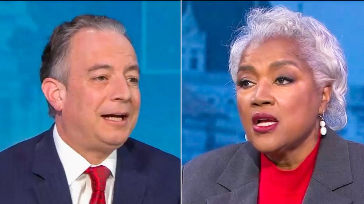 Donna Brazile tears into Reince Priebus after he says Trump voters want 'more blood'