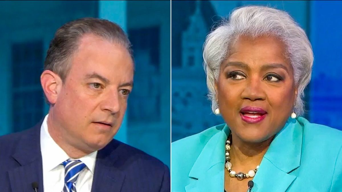 'Hell no!' Donna Brazile reams Reince Priebus for defending Trump's racist speech