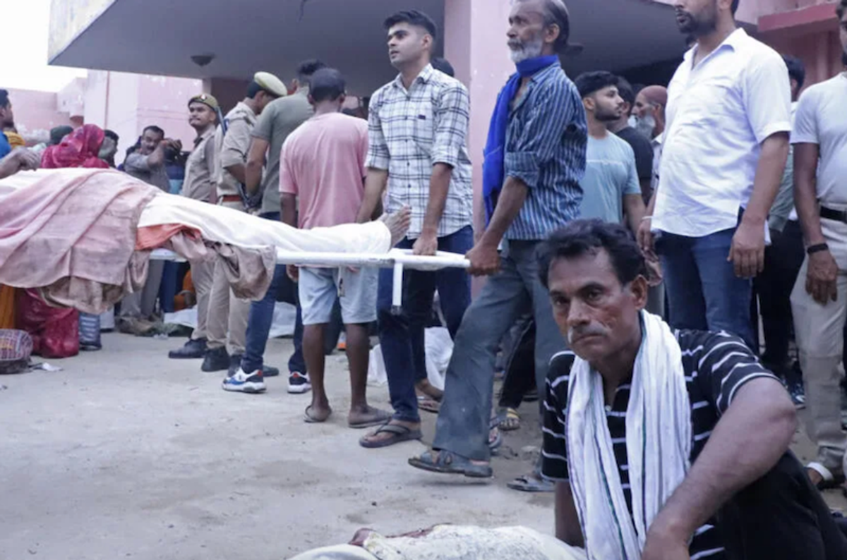 Scores killed in stampede at religious festival in northern India