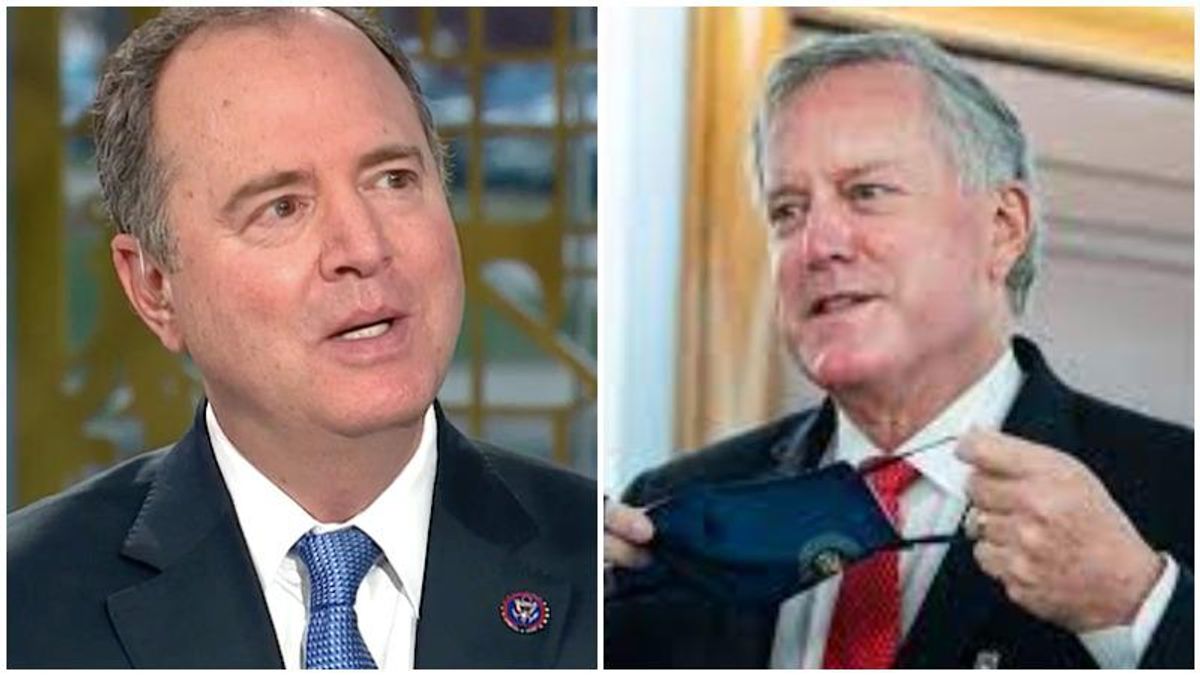 Adam Schiff is 'skeptical' about the newly cooperative Mark Meadows -- here's why