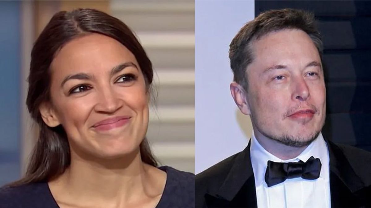 Critics accuse Elon Musk of intentionally legitimizing fake AOC account
