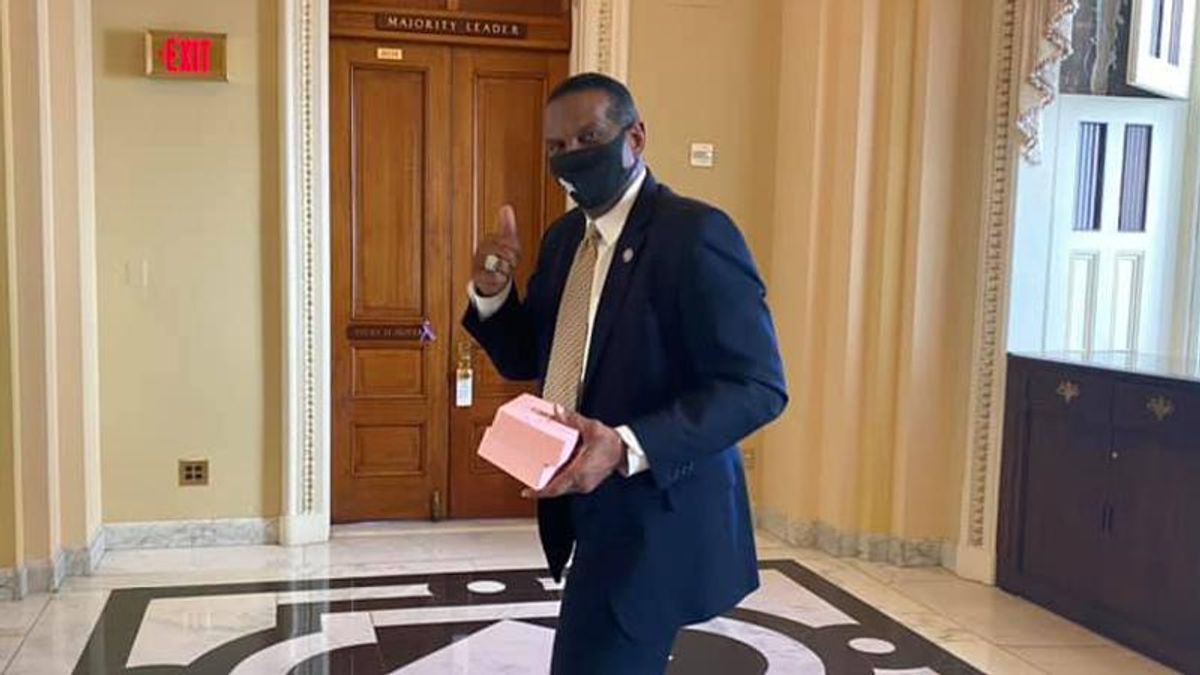 Republican blasted for attending sex trafficking summit while refusing to return Matt Gaetz donation