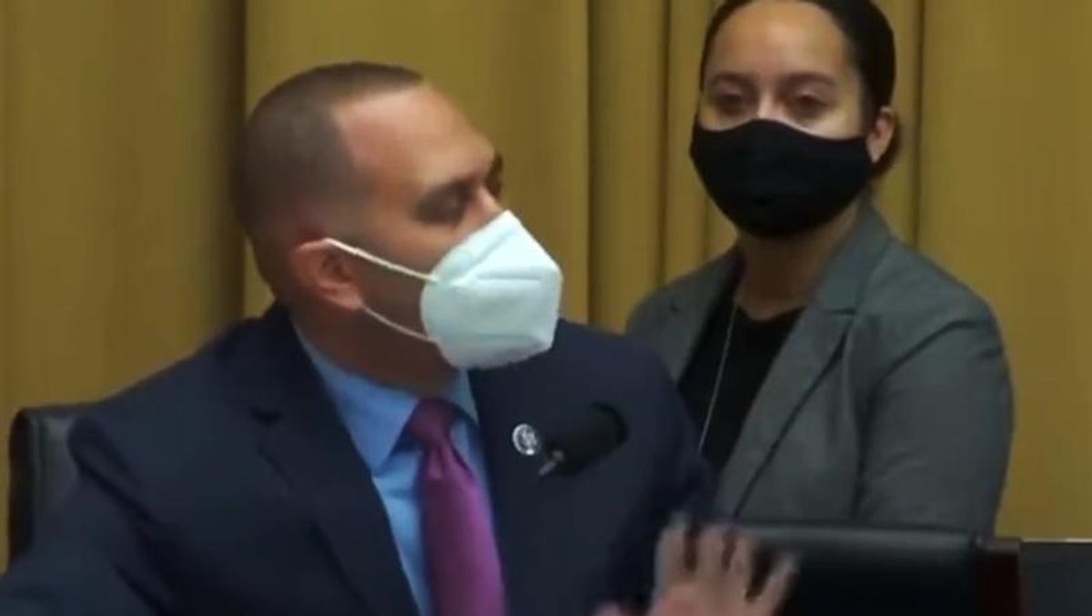 WATCH: Dem. Hakeem Jeffries confronts GOP lawmaker for challenging election results that led to Capitol riot