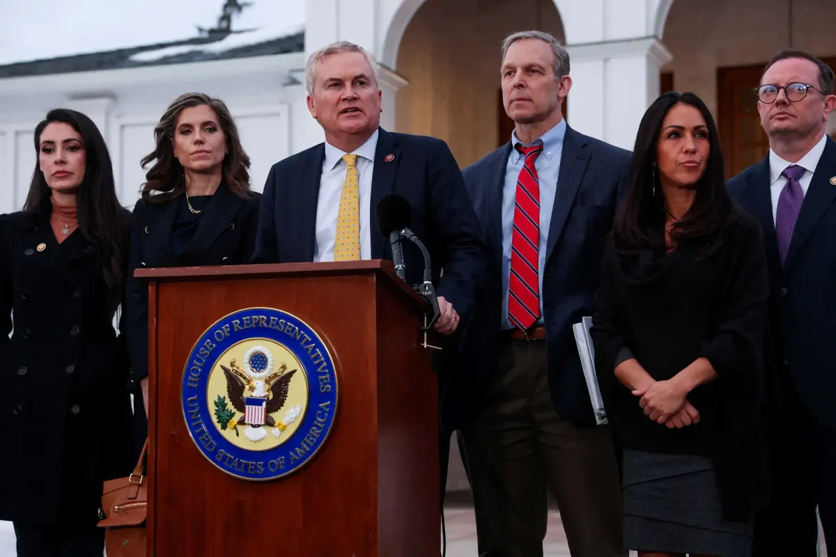 Comer lashes out at 'clickbait' over reporting on possible pardon for Epstein accomplice