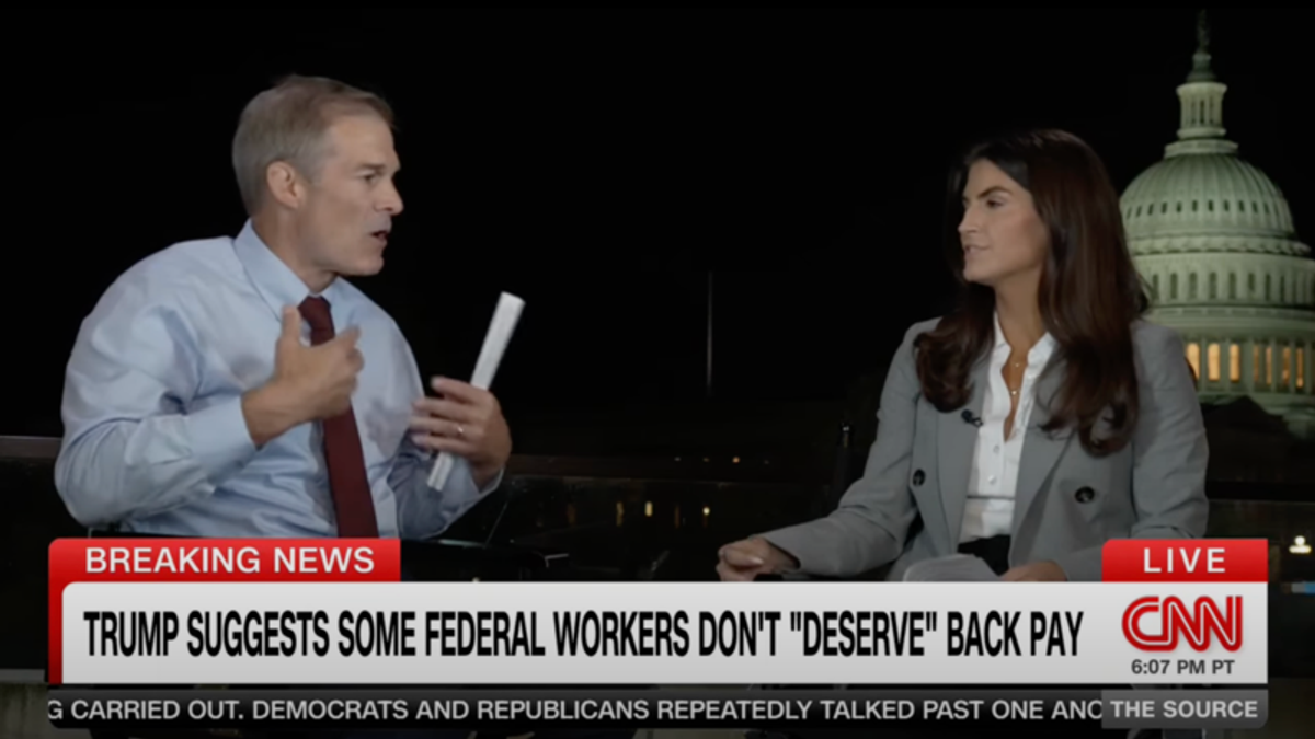 Jim Jordan's voting record hurled back at him by Kaitlan Collins: 'Not the law you signed'