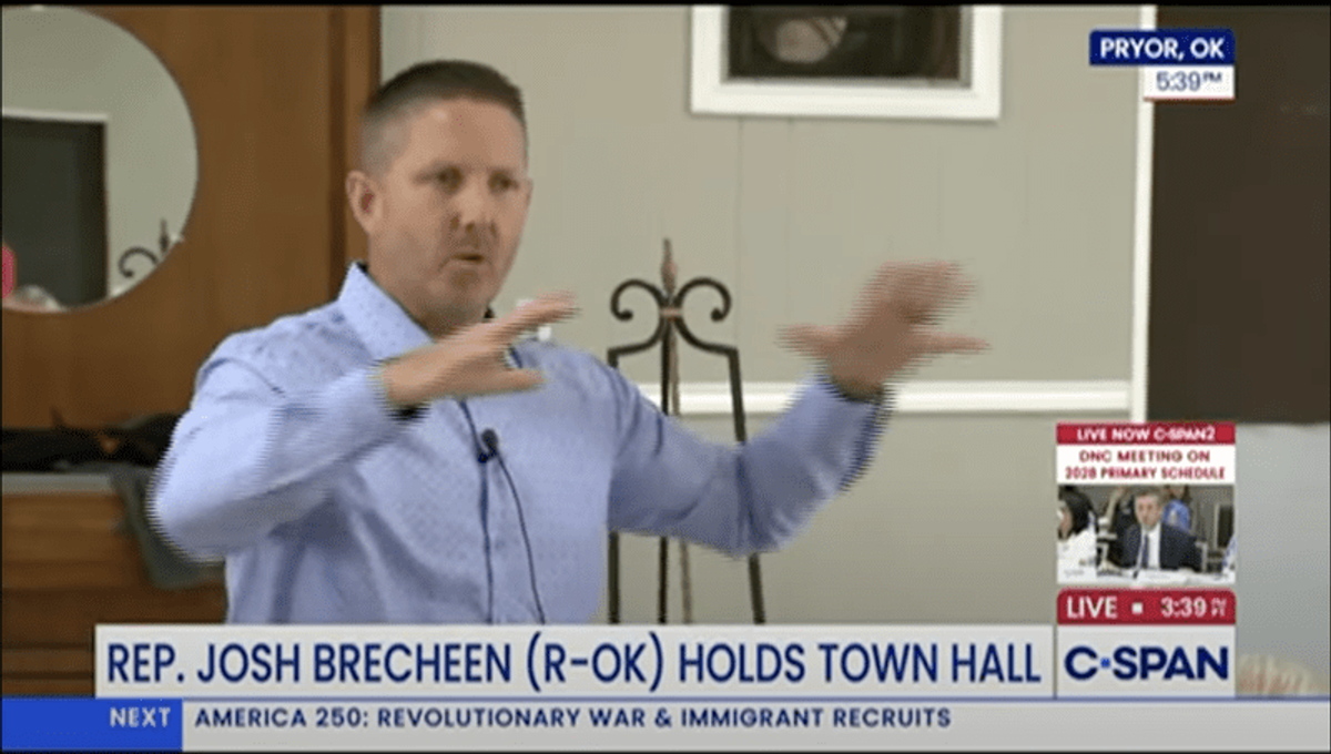'You're not gonna do that!': GOP Rep melts down after facing criticism at town hall