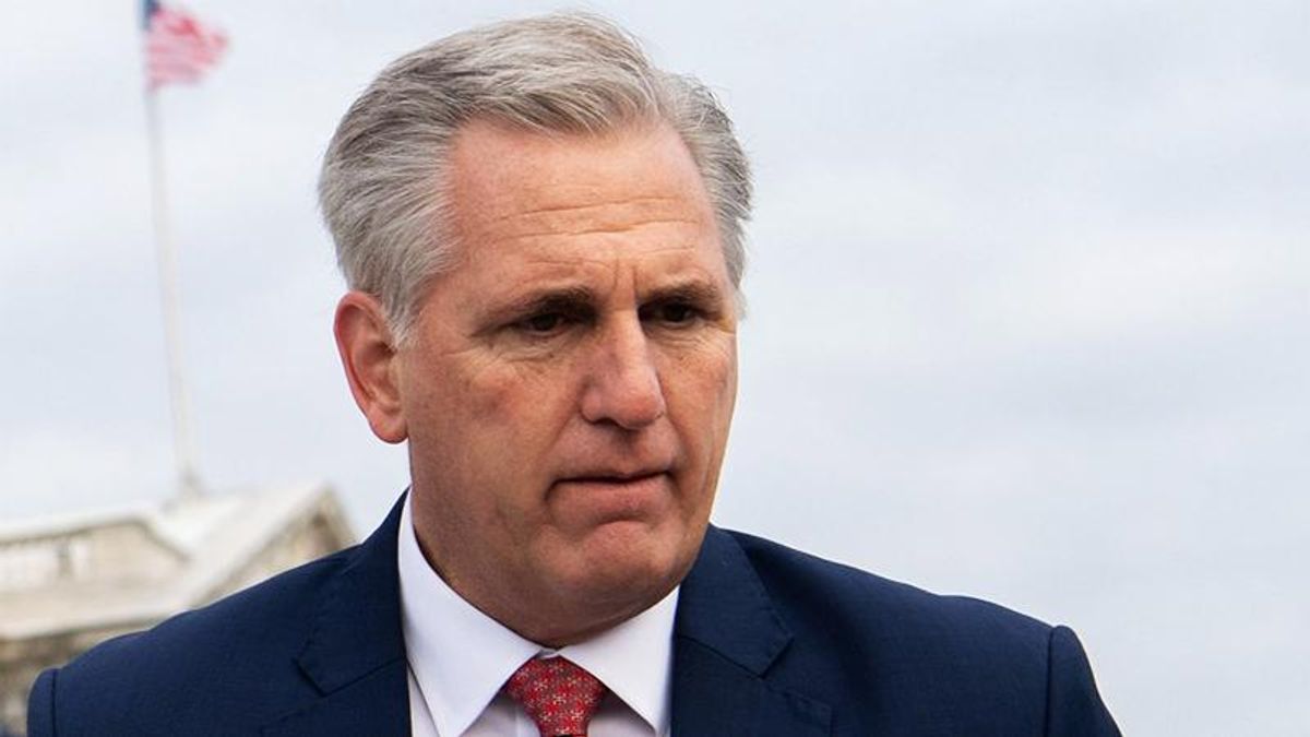 'Sad, pathetic and weak': Kevin McCarthy demolished on Morning Joe for his mealy-mouthed defense of Trump
