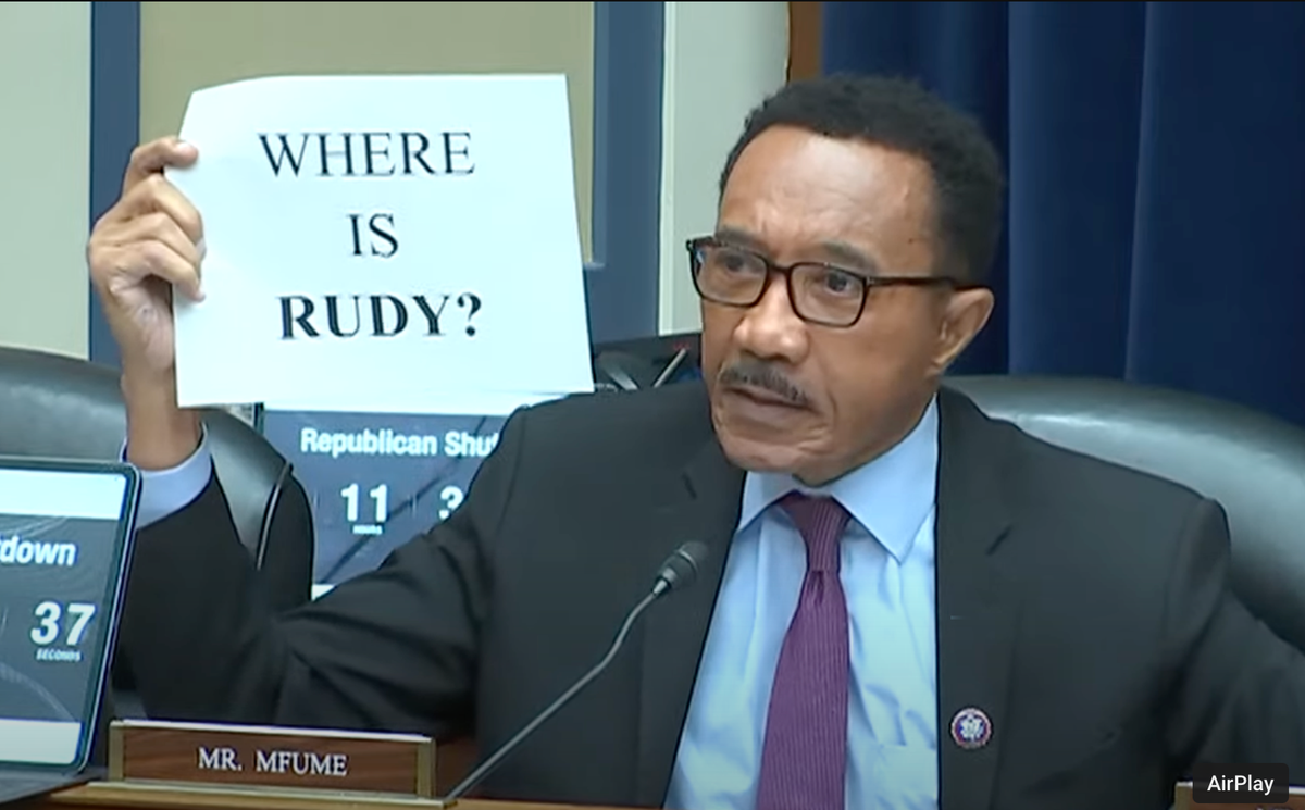 Republicans panic as Democrats call for Giuliani to be subpoenaed: 'Where is Rudy?'