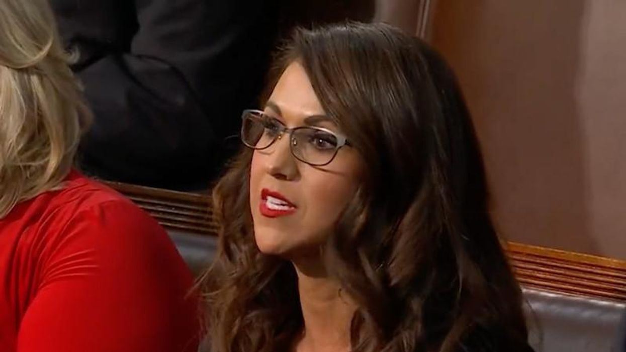 Lauren Boebert throws SOTU tantrum after Biden points out vaccines work