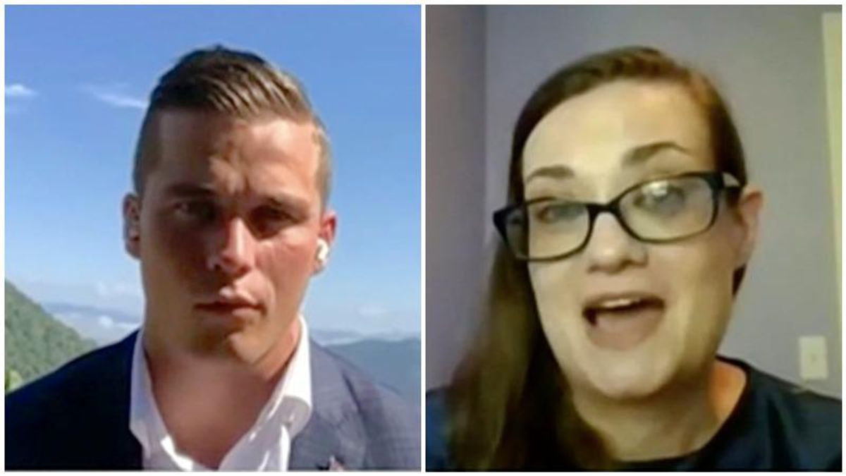 GOP's Madison Cawthorn gets thrown for a loop after trying to corner extremism expert