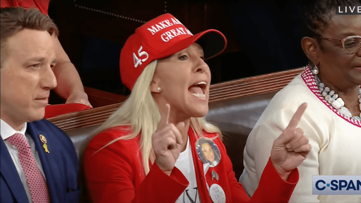 'Say her name!' Marjorie Taylor Greene interrupts Biden's State of the Union address