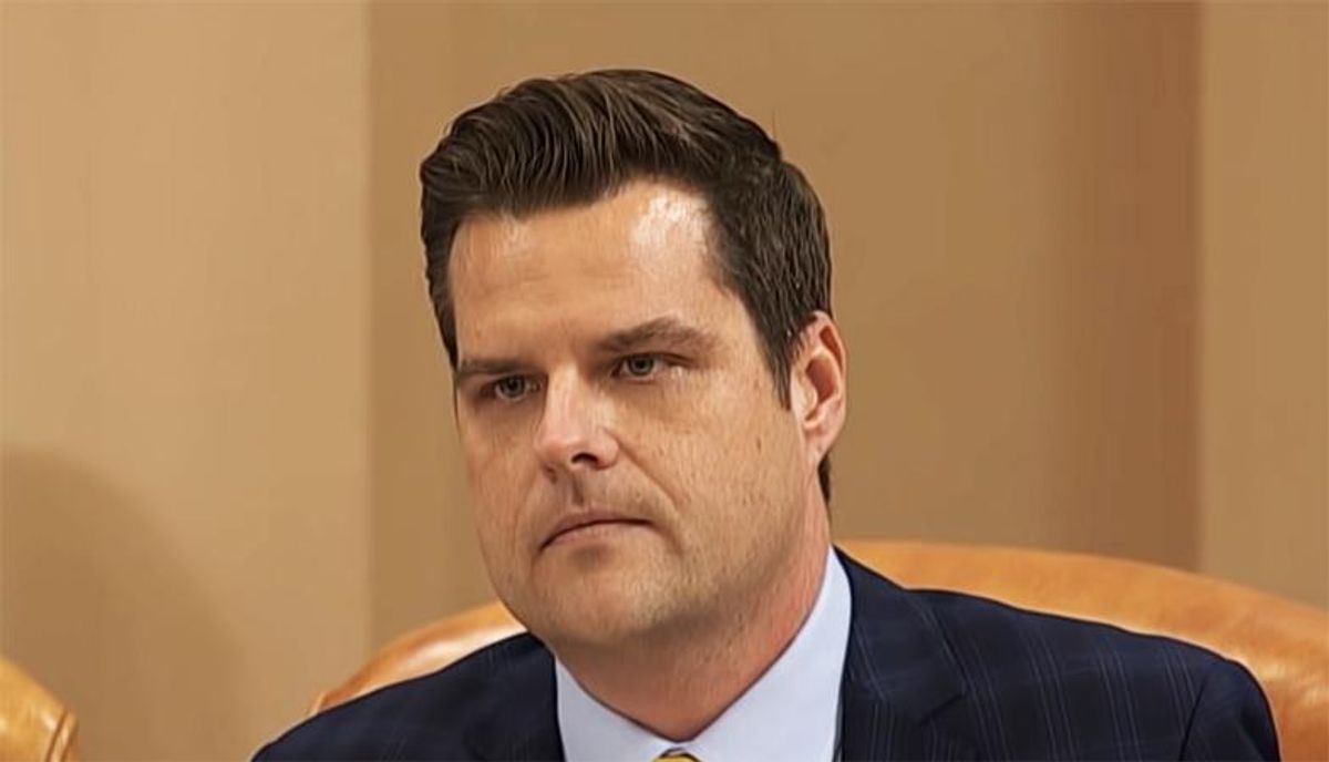 Republicans willing to deny Matt Gaetz his biggest weapon if he is indicted for sex with a teen