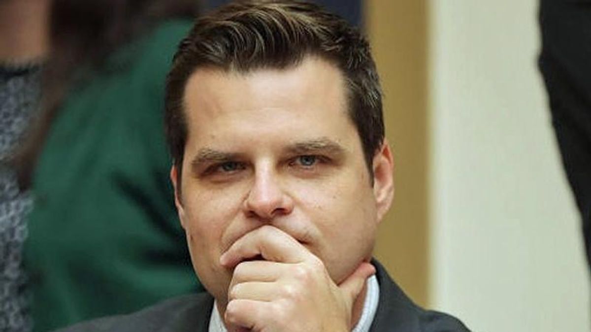 This quote from Matt Gaetz’s book looks so much worse after his sex scandal blew up