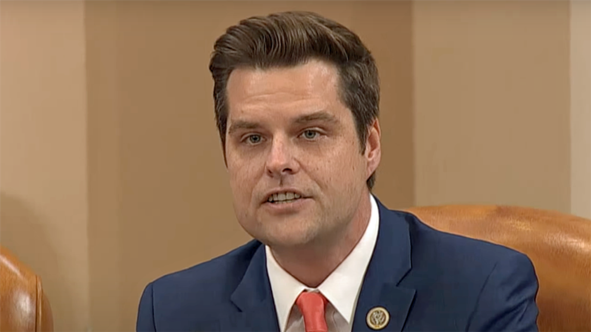 Matt Gaetz ripped as 'a boorish clown and demagogue' regardless of his salacious sex scandal