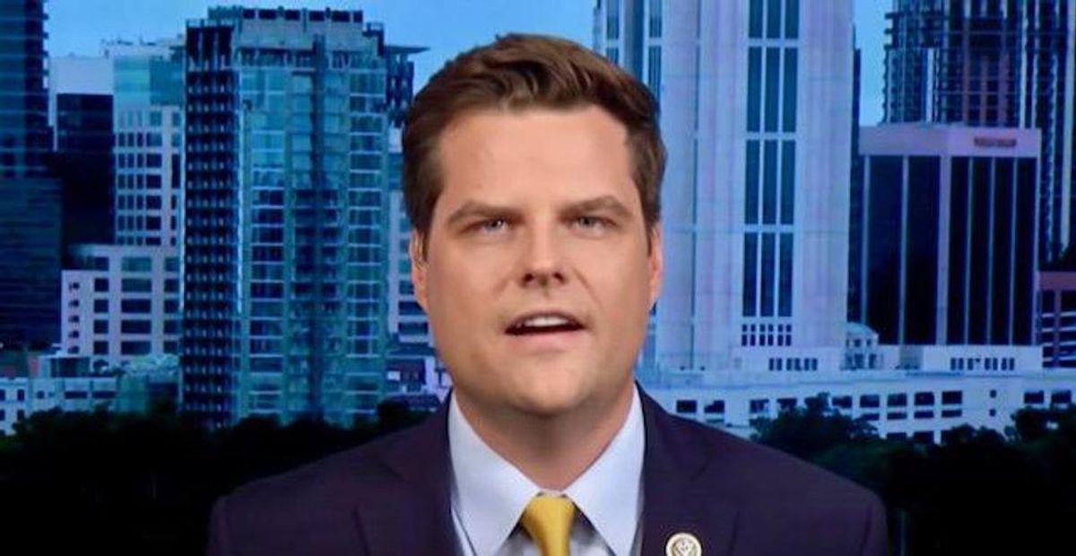 Matt Gaetz eyes presidential bid despite sex-trafficking probe — to provide cover to Ron DeSantis: report