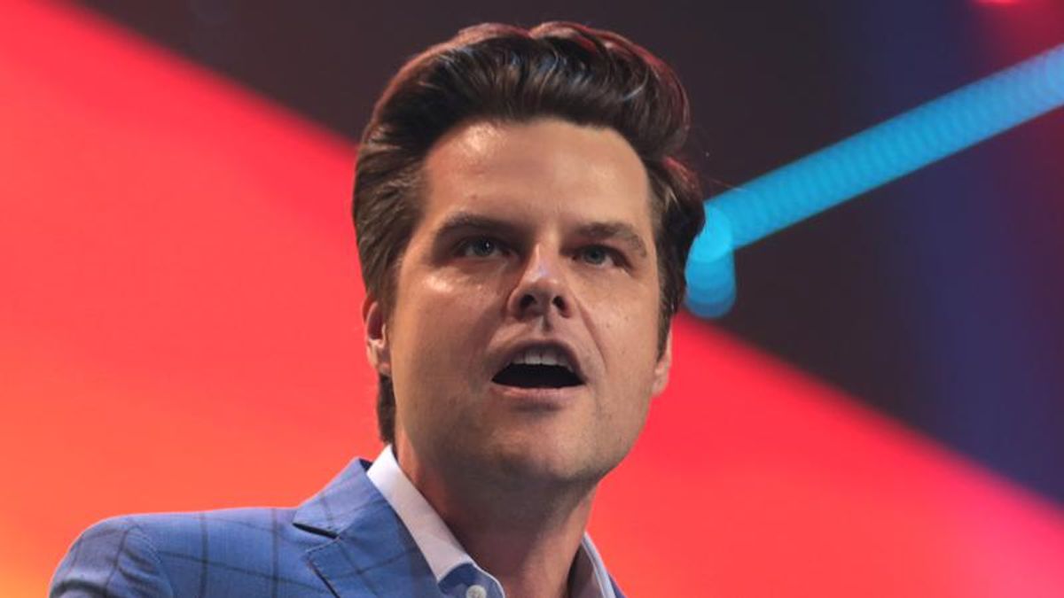 Matt Gaetz labeled a 'scum-slurping pig' for blaming the 'deep state' for his sex scandals
