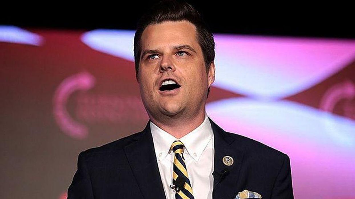 Matt Gaetz goes off the deep end in latest unhinged Newsmax rant
