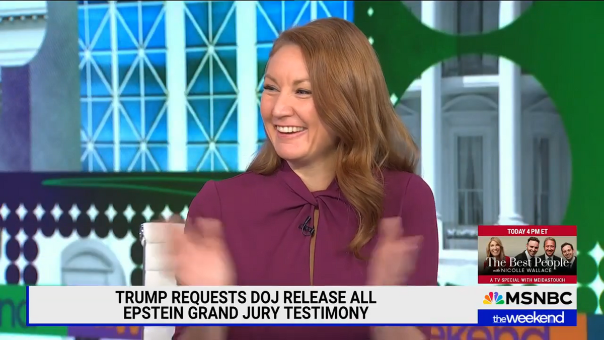 ‘Should we give him a slow clap?’ Dem laughs at Trump attack as it's read live on MSNBC