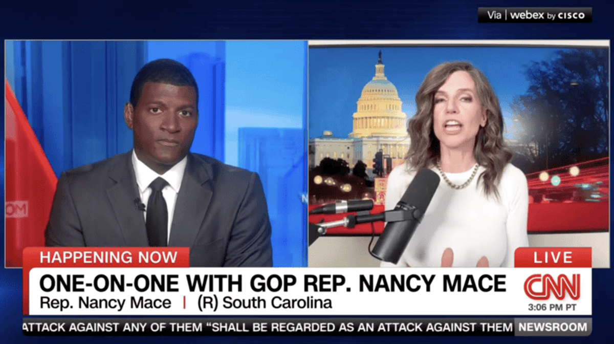 Sparks fly on CNN after Nancy Mace confronted over 'Trojan horse' comments