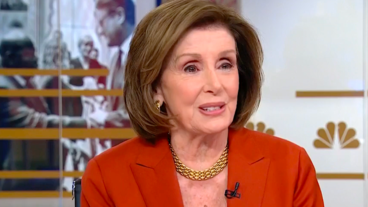 Nancy Pelosi needles media for helping 'stupid' Trump get away with lies