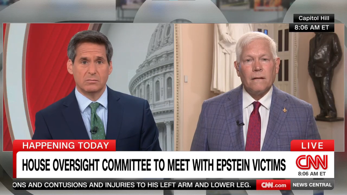 'No!' GOP lawmaker clams up on CNN as Epstein scandal makes comeback