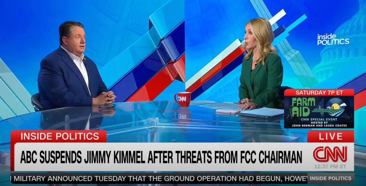 'Here's the speech I'm worried about': GOP lawmaker dodges CNN question about Jimmy Kimmel