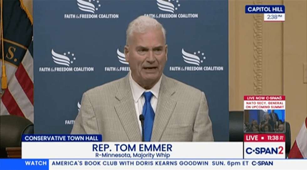 MAGA Republican sends internet into a frenzy with rant at town hall: 'The mask is off'