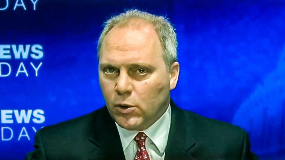 'Spineless' and 'abominable' Steve Scalise slammed after refusing to acknowledge Trump lost