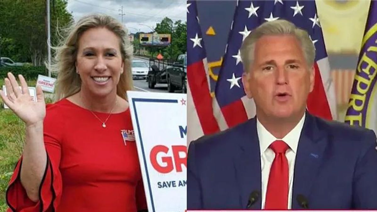 Georgia Republicans send McCarthy letter confirming they believe conspiracies from Marjorie Taylor Greene