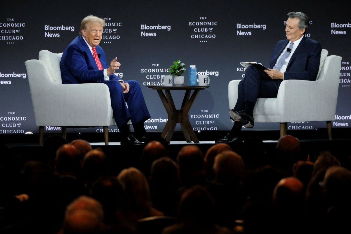 'It's simple mathematics': Trump blusters as economics expert grills him over tariff plan