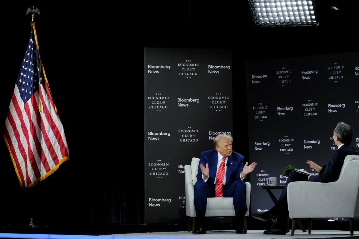 'Come on!' Trump called out on live TV after claiming he had 'peaceful transfer of power'