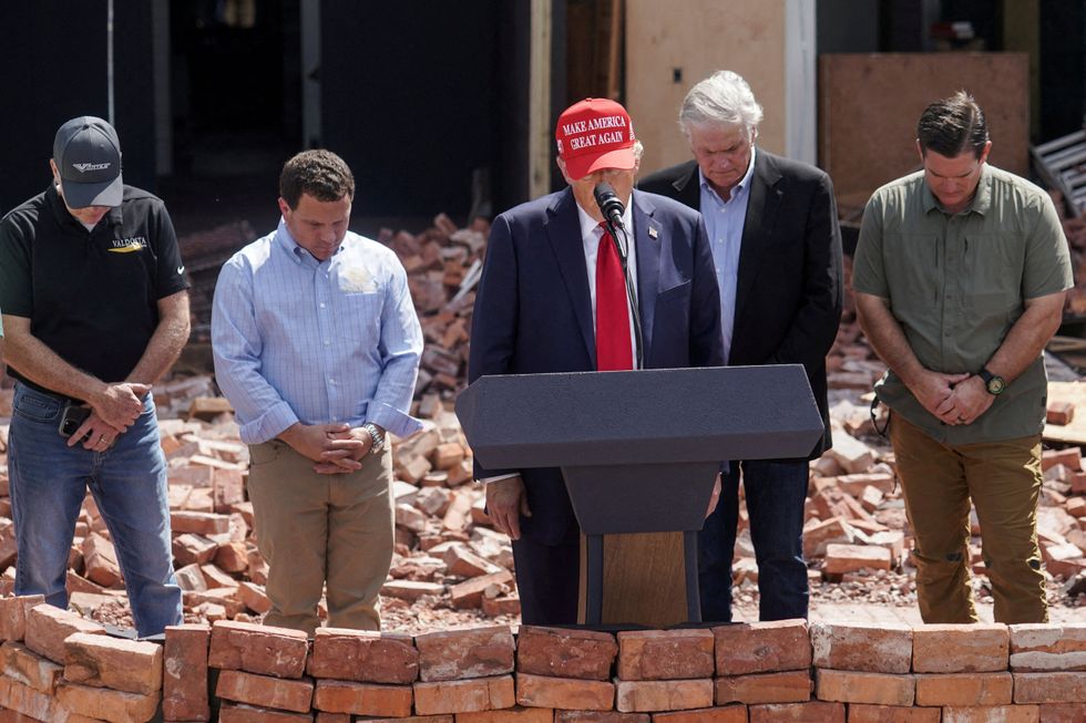Trump's false claims are tearing rift in GOP in hurricane-ravaged states: report